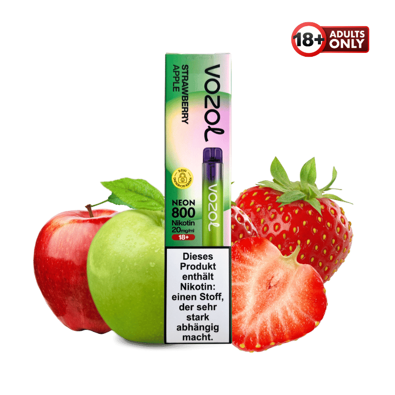 Vozol Neon 800 Strawberry Apple