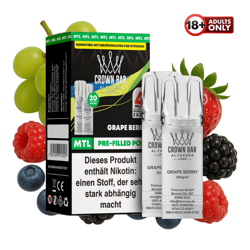Al Fakher Pods Grape Berry - günstig kaufen bei SwiftGoods4u