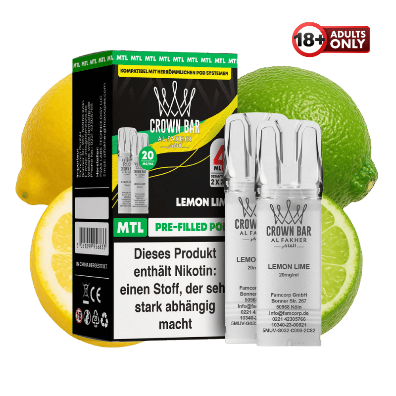 Al Fakher Pods Lemon Lime - günstig kaufen bei SwiftGoods4u