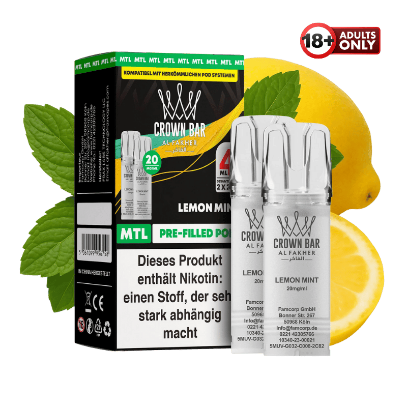 Al Fakher Pods Lemon Mint - günstig kaufen bei SwiftGoods4u