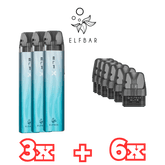 3x Elfbar ELFX Pod - Kit Bundle - 5 Farben - günstig kaufen bei SwiftGoods4u