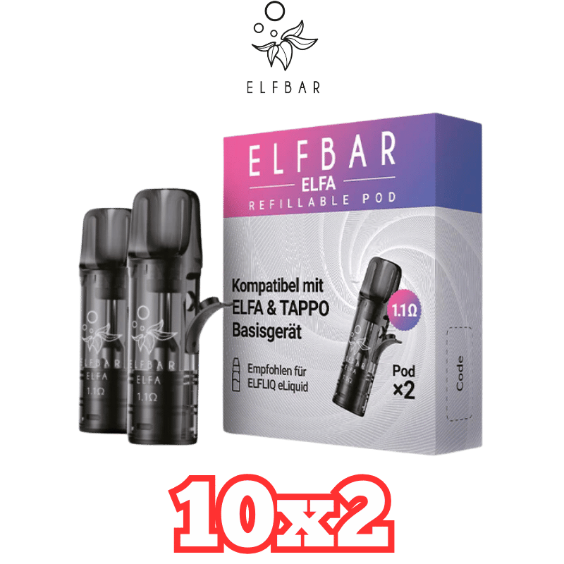 20x Elfbar ELFA Leerpods Bundle - günstig kaufen bei SwiftGoods4u
