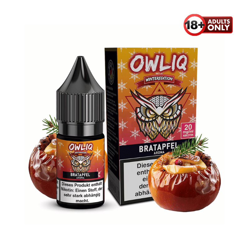 OWLIQ Bratapfel Liquid - günstig kaufen bei SwiftGoods4u