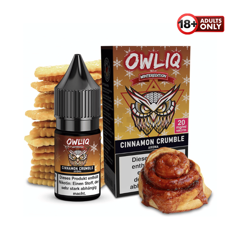 OWLIQ Cinnamon Crumble Liquid - günstig kaufen bei SwiftGoods4u