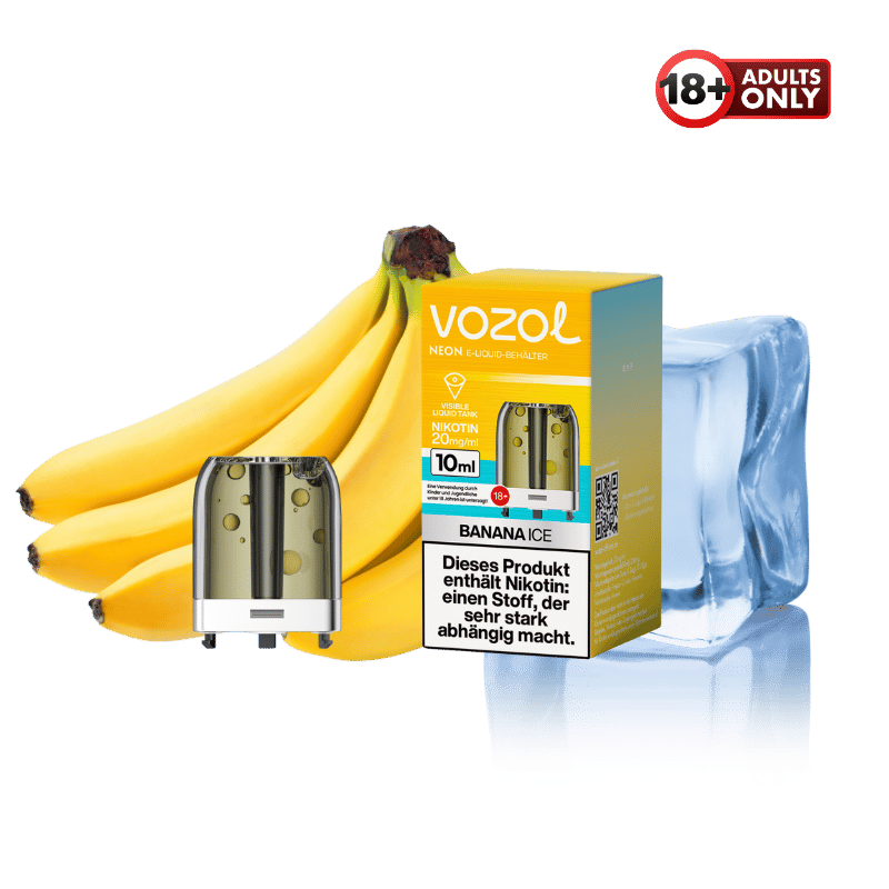 Vozol Neon Plug Max Pod Banana Ice - günstig kaufen bei SwiftGoods4u