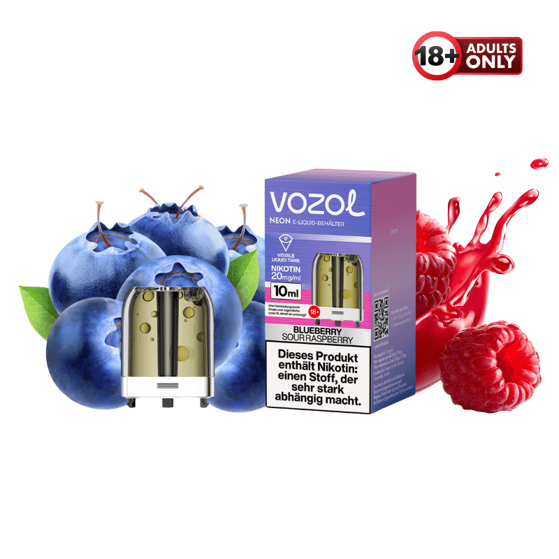 Vozol Neon Plug Max Pod Blueberry Sour Raspberry - günstig kaufen bei SwiftGoods4u