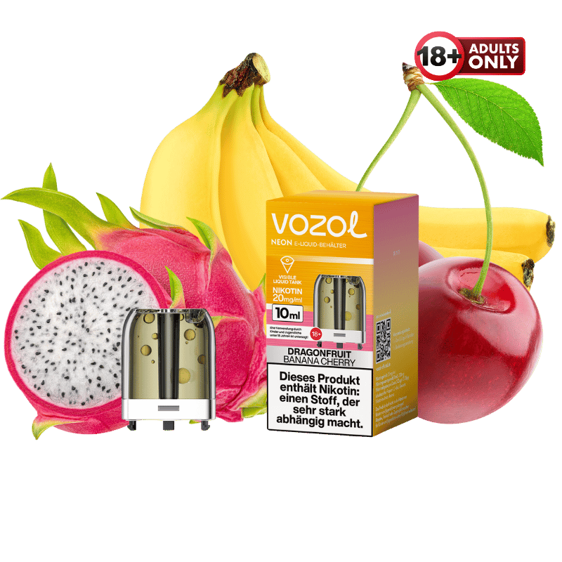 Vozol Neon Plug Max Pod Dragon Fruit Banana Cherry - günstig kaufen bei SwiftGoods4u