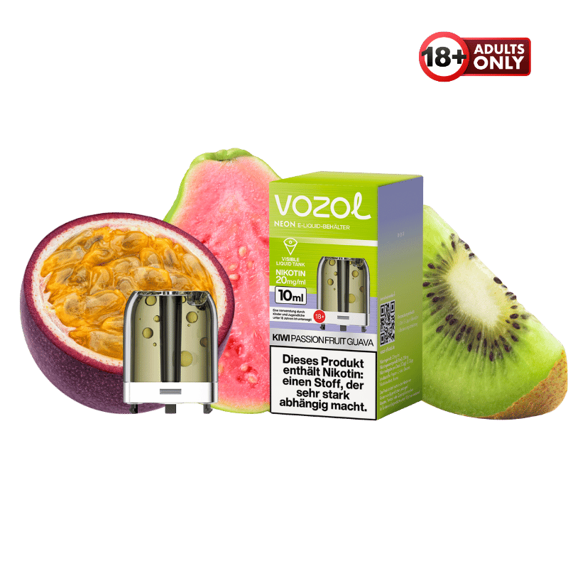 Vozol Neon Plug Max Pod Kiwi Passion Fruit Guava - günstig kaufen bei SwiftGoods4u