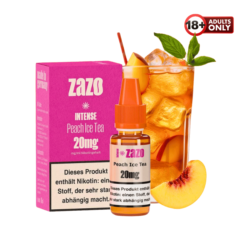 ZAZO Intense Peach Ice Tea Nikotinsalzliquid